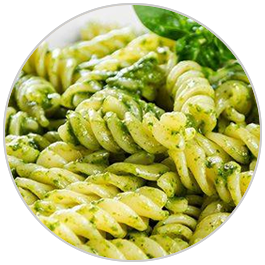 Fusilli al pesto