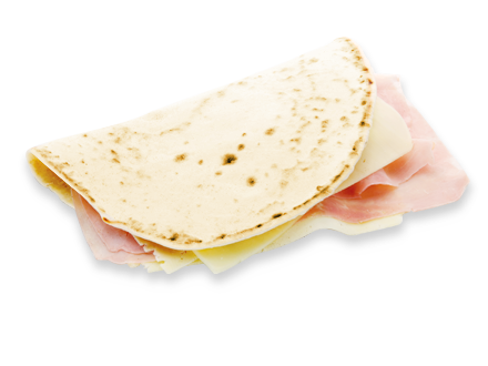 Piadina con cotto