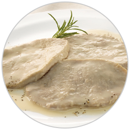 Scaloppine al vino bianco