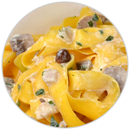 Fettuccine alla boscaiola